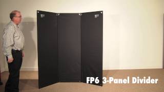 FP6 Folding Value Room Divider by Versare