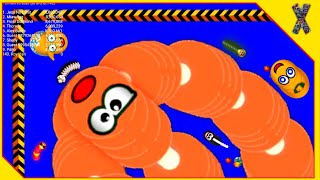 WORMS ZONE MAGIC 🐍 Tiny Worm Suddenly Get Big Quickly - Epic Worms Zone.io Gameplay #446