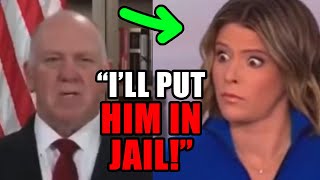 She wasn't READY for this Tom Homan response!! 😂