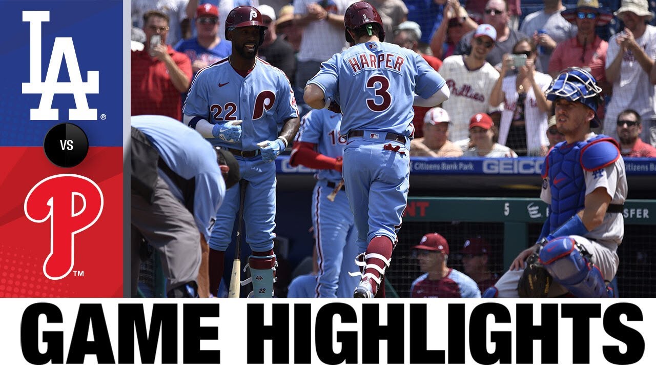 Dodgers Vs. Phillies Game Highlights (8/12/21) | MLB Highlights - YouTube