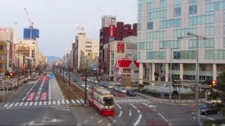 豊橋駅前の風景