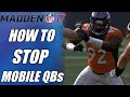 MADDEN 17 DEFENSIVE TIPS | HOW TO STOP MOBILE QBs