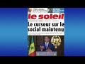 La revue de presse wolof lue et parcourue par Abdoulaye BOB