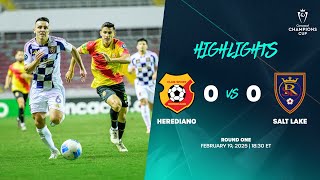 Herediano vs Real Salt Lake | 2025 Concacaf Champions Cup | Round One