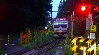 【青梅線の駅】軍畑駅｜赤い橋が映える郷愁の谷