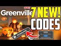 ⚠️HALLOWEEN!🎃REDEEM⚠️GREENVILLE ROBLOX CODES 2024 - GREENVILLE CODES 2024