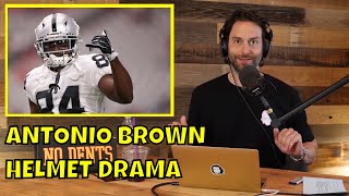 Chris D'Elia Reacts to Antonio Brown Helmet Drama