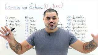 🔵 Como Escrever Números por Extenso de 0 a 1000? Numerais Cardinais | Curso Pré-Matemática | Aula 2