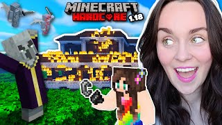 I Destroyed a Woodland Mansion !!! Hardcore Minecraft Lets Play 1.18 #15