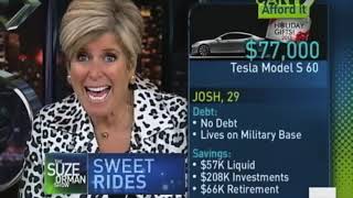 Can Josh Afford This 70k Tesla? w/ Suze Orman