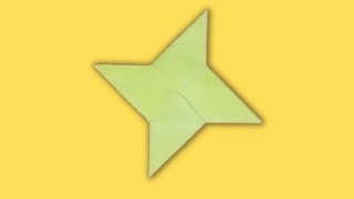 Shuriken origami easy tutorial | how to make a paper ninja star (shuriken) origami