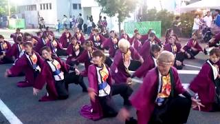 楽鬼＊銭形よさこい2017＊柳町第2会場(横)