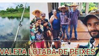 PESCA NO LUGAR NOVO NAS FAZENDA E BRUTAS NA PONTA DA LINHA COM A FAMÍLIA!!!