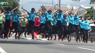 愛知淑徳大学 鳴踊 豊川おいでん祭り2016 郵便局前