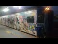 台鐵emu500型電車 白沙屯媽祖彩繪 新竹站發車