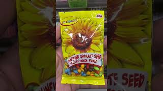 SUNFLOWER CHOCOLATE SEED #shorts