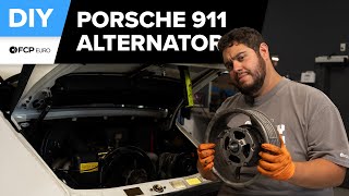 Porsche 911 Alternator Replacement DIY (1984-1989 Vintage Air-Cooled Porsche 911 3.2 Carrera)