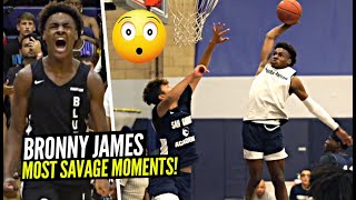 Bronny James 9th Grade Top 60 MOST SAVAGE Plays & Moments!!