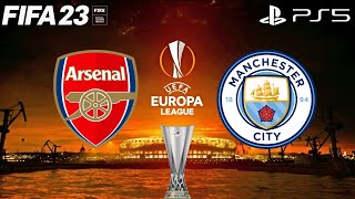 FIFA 23 | Arsenal vs Manchester City - UEFA Europa League Final - PS5 Gameplay