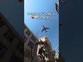 لحظة سقوط طائرة ✈️ من السماء 💔😱