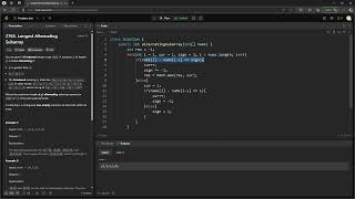 #LeetCode 2765 | Longest Alternating Subarray #Java