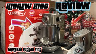 HiBREW H10B Review Tips \u0026 Tricks Workflow Best Budget Espresso Machine full Featured adjustable ￼