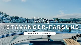 Crossing Skagerrak Sea | NORWAY SERIES 🇳🇴🇳🇴🇳🇴 |Stavanger-Farsund-Thisted Denmark 🇩🇰 | #Travelvlog