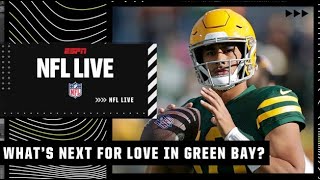 What’s next for Jordan Love with Aaron Rodgers returning to the Packers? | NFL Live