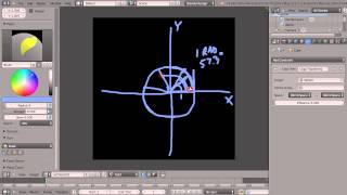 Blender Tutorial - Math for Animators - Radians