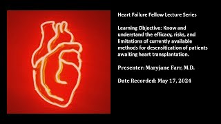 59) Desensitization of sensitized patients awaiting heart transplantation.