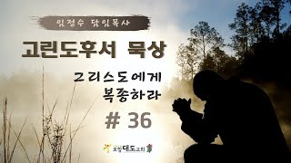 포항대도교회 고린도후서 묵상 #36 그리스도에게 복종하라