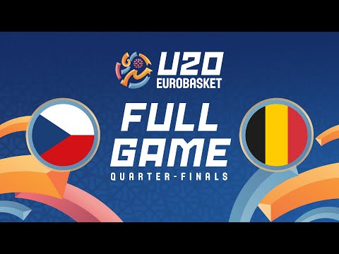 LIVE – Czechia v Belgium FIBA U20 EuroBasket 2024 Quarter-Finals