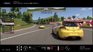 【GTスポーツ】8/16デイリーレースA |シロッコでワン、ツー狙う⁉︎v.sメガーヌ｜これはw（シロッコ3台）レイクショート