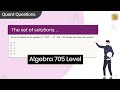 GMAT | Algebra | Hard | OG | The set of solutions for the equation