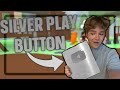 Getting my SILVER PLAY BUTTON! 😱 + Total Roblox Drama