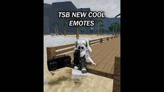 New emotes showcase Like for part 2  #tsb #thestongestbattlegrounds #roblox