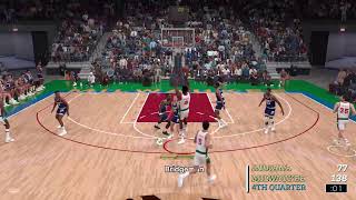 NBA 2K25 My NBA league Offline Mode Milwaukee Bucks 1980's Magic ERA