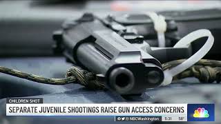 Separate Juvenile Shootings Raise Gun Access Concerns | NBC4 Washington