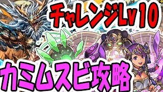 【リクエスト】4月　チャレンジLv10　カミムスビで攻略！【クエストダンジョン】