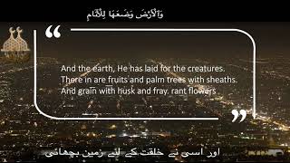 Really Beautiful Quran Recitation Anas Younus   Surah e Rahman