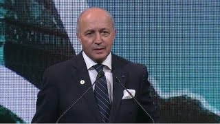 Comments by COP21 President Laurent Fabius