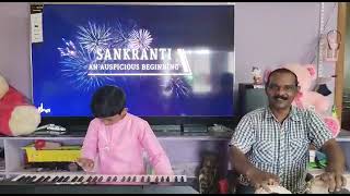 Garuda Gamana song covering by my student Dhanush Reddy Keyboard Playing from Anantapuramu