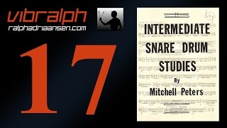 Vibralph - Intermediate snare drum studies Study #13