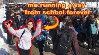 A DAY IN HIGH SCHOOL VLOG (what senioritis REALLY looks like!!!)