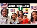 DIFFERENT ENGLISH ACCENTS | AMERICAN ACCENT vs. NIGERIAN ACCENT CHALLENGE