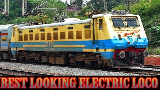 BEST EVER LOOKING ELECTRIC LOCOMOTIVE !! KOCHUVELI - BENGALURU Special Train | Indian Railways