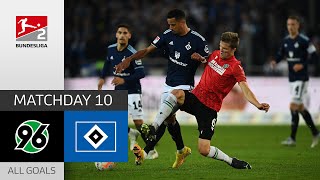 late decision | Hannover 96 - Hamburger SV 1-2 | All Goals | Matchday 10 –  Bundesliga 2 - 2022/23
