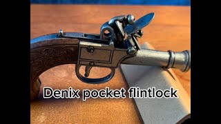 Denix Gentleman’s pocket flintlock pistol replica review #denix #amazonfinds