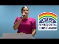 Irmã Leila Ferreira / A morte de Lázaro / Igreja Pentecostal Deus é amor / IPDA UNAÍ MG / #ipdamg