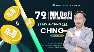 Chainge Finance代幣上了抹茶交易所（MEXC Exchange）, 參加質押活動以共同分享700.000CHNG幣 | Jack Yang Official